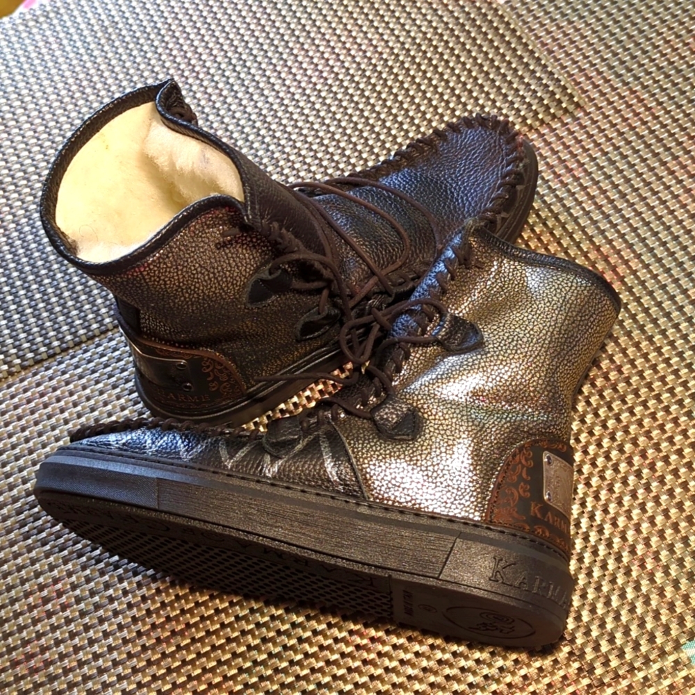Karma of Charme Sherling lined booties